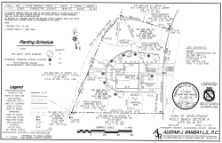 PLAN  OF DEVELOPMENT HOLLY BEACH SECTION A LOTS 62 & 63